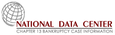 National Data Center | Your Source of Consolidated Chapter 13 Case and Claims Data